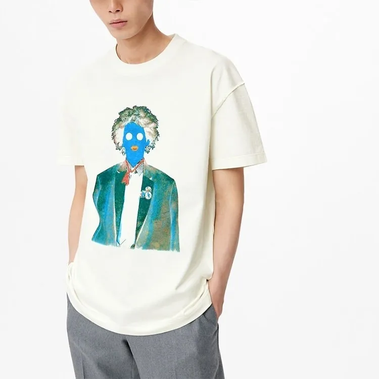 LOUIS VUITTON Neon Working Man Tee-2