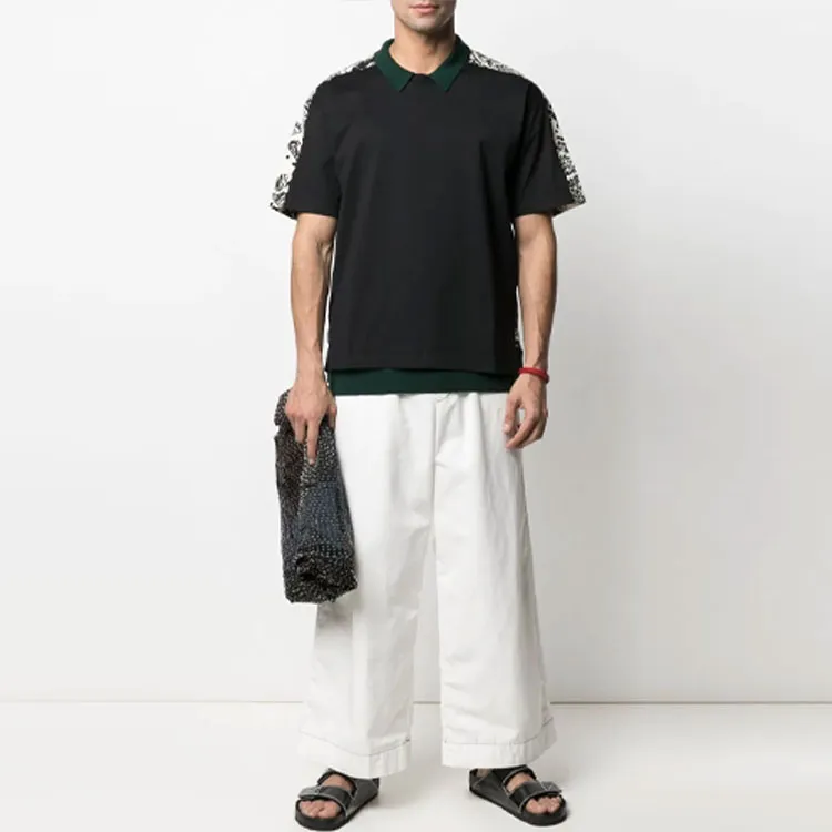 MARNI T-Shirts Men Black-1