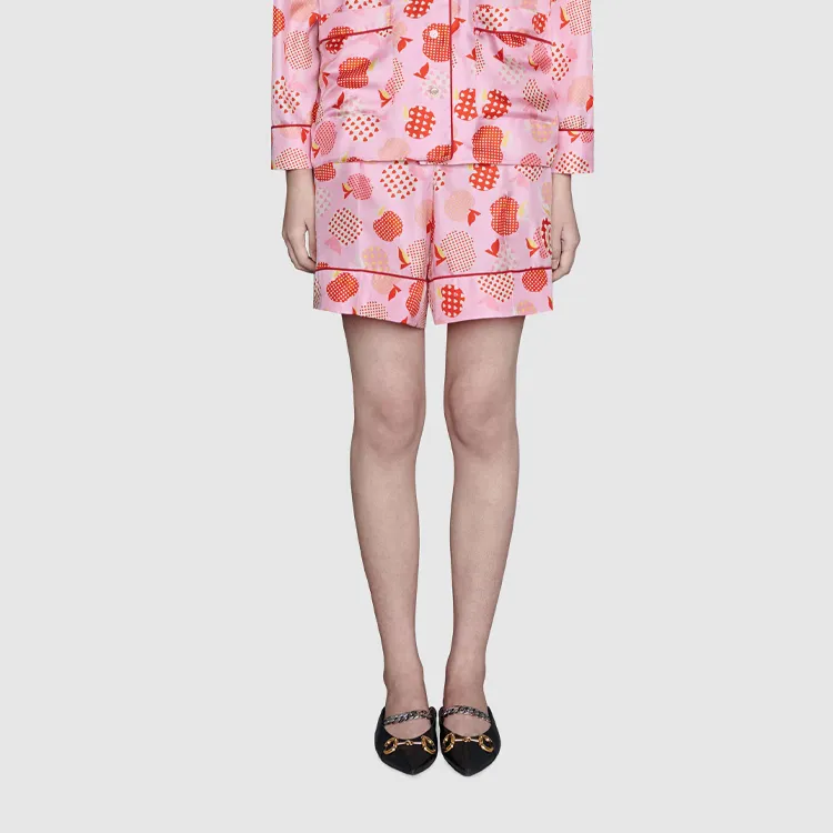 GUCCI Casual Shorts Women's Pink-1