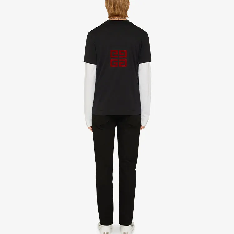 Givenchy T-Shirts Men Red-2