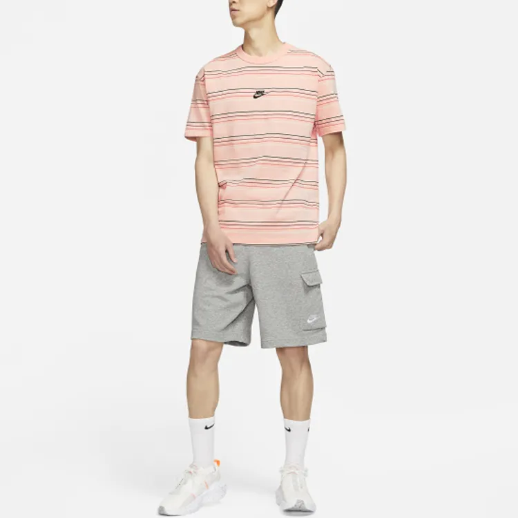 Nike T Shirts Men Pink-2