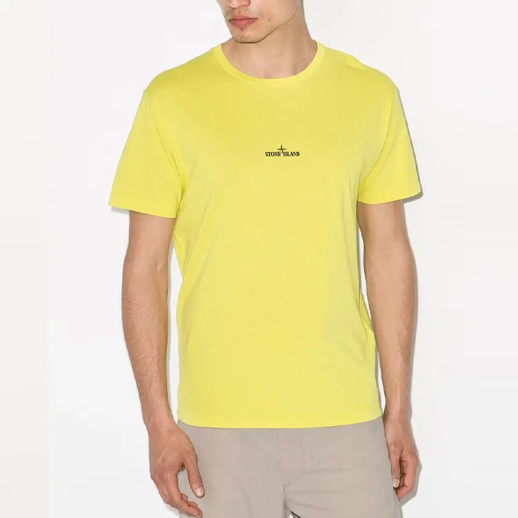 STONE ISLAND SS21 T Shirt Men's Yellow-2