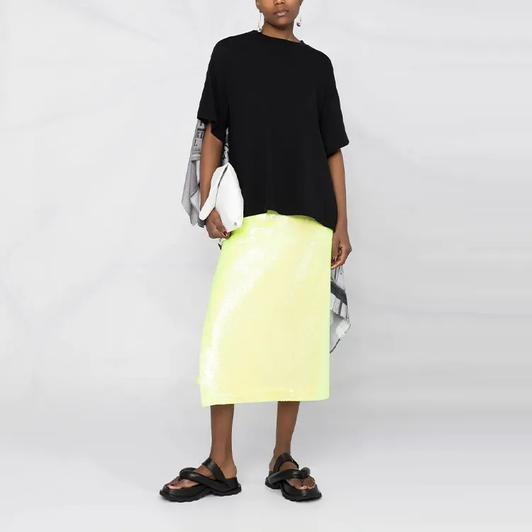 MM6 Maison Margiela T Shirts Women's Black-1