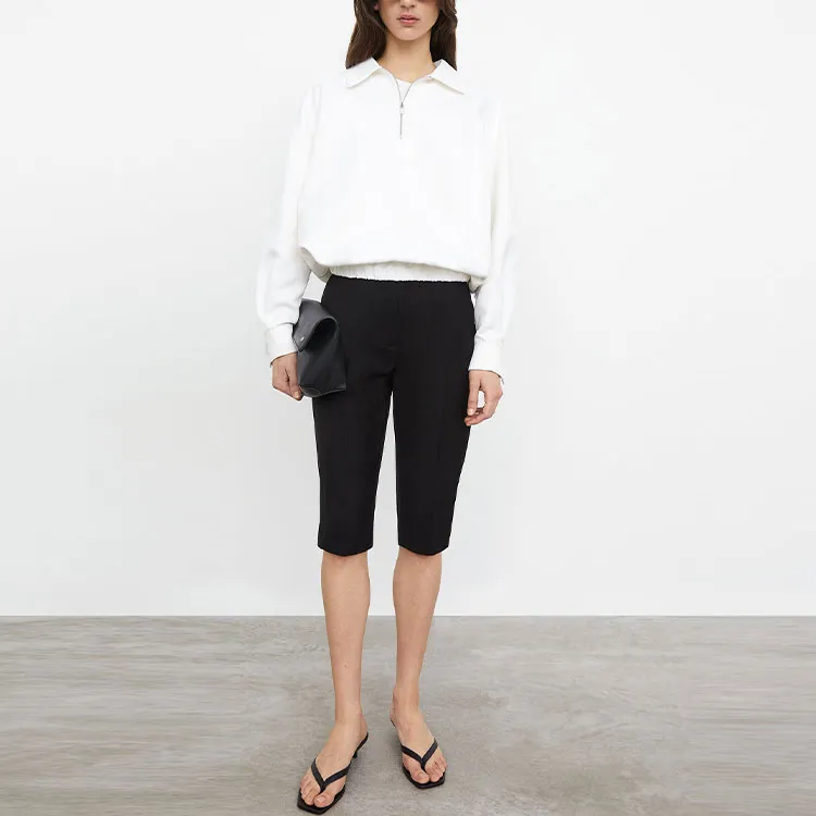 TOTEME Check Pattern Shorts-1