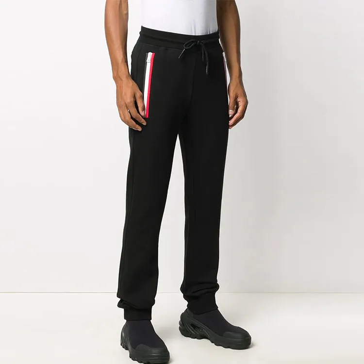 Moncler Knitted Sweatpants Men Black-2