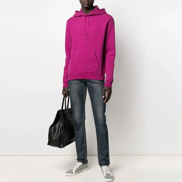 SAINT LAURENT Basic Hoodie-1