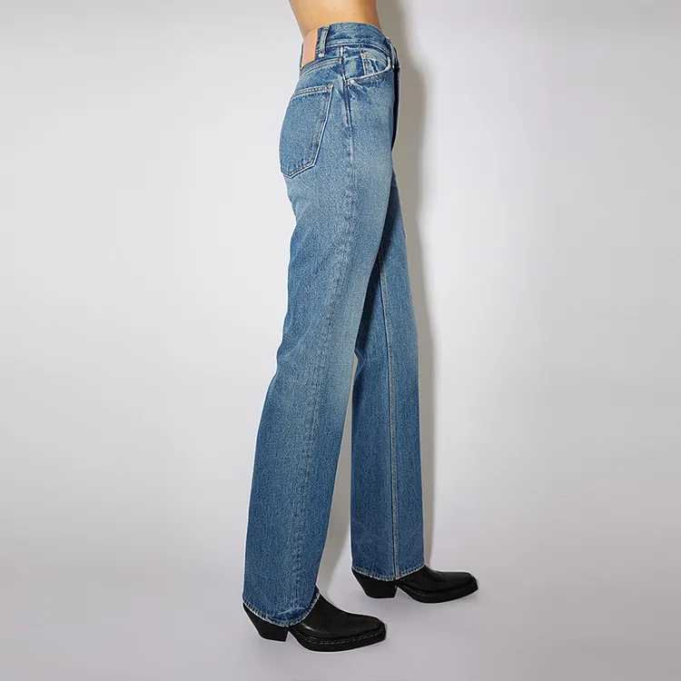 Acne Studios Distressed Mid Rise Jeans-2