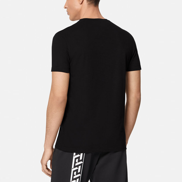 VERSACE T-Shirts Men Black - POIZON