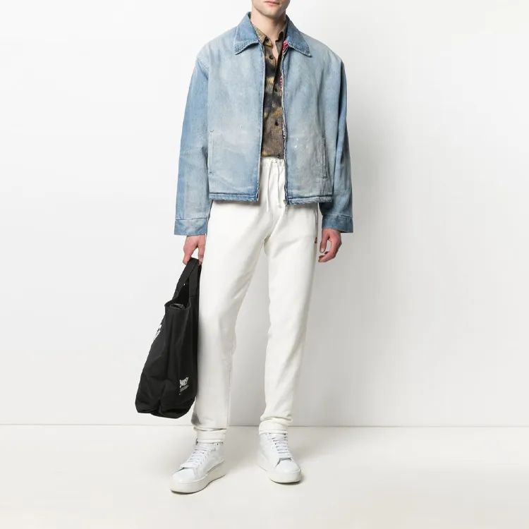 424 Denim Jackets Unisex Light Blue-1