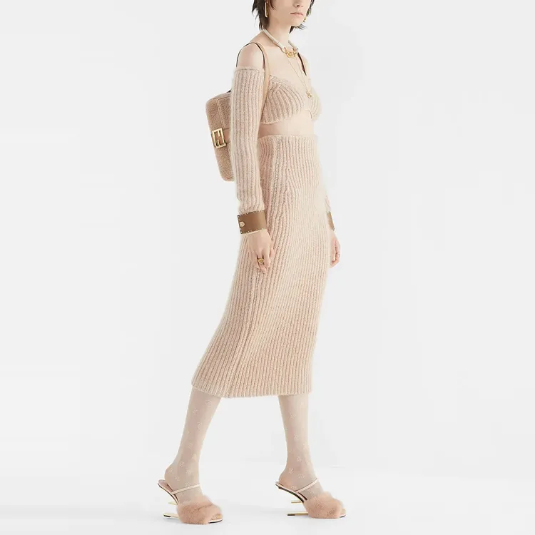 FENDI FW21 Knitwear Women's Pink-2