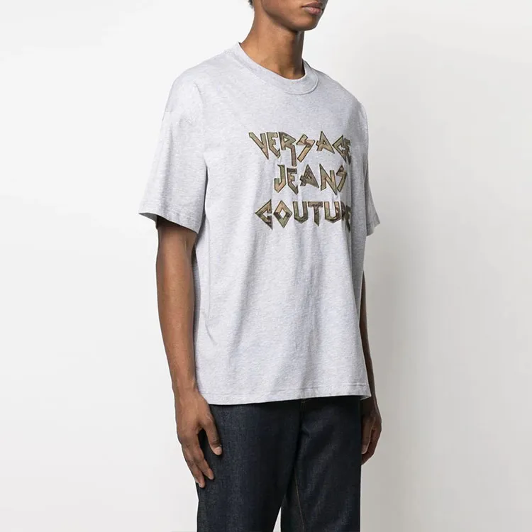 VERSACE JEANS COUTURE FW21 T Shirt Men's Gray-3