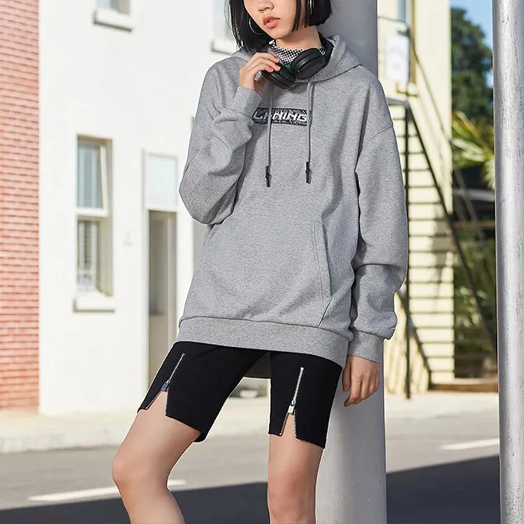 LiNing Sports Fashion Collection Sweatshirt Unisex Heather Gray Brick Gray-2