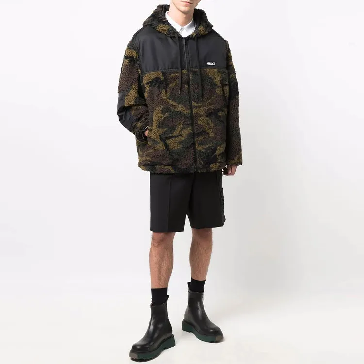 VERSACE Jackets Men Green-1