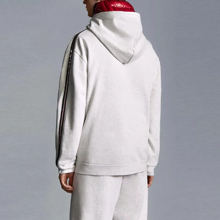 Moncler Sweatshirts Men Gray-2