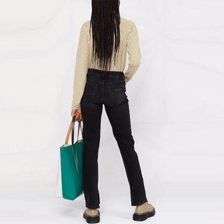 GANNI Jeans Women's Black-2