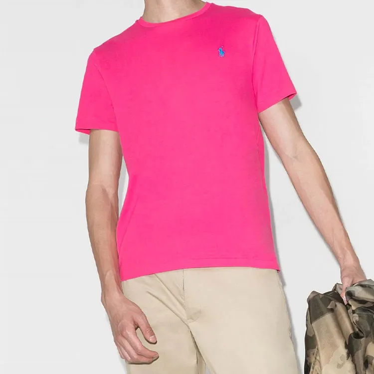Polo Ralph Lauren T Shirt Men's Rose Red-1
