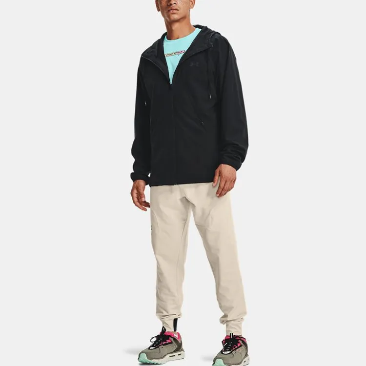 Under Armour Woven Collection Jacket Men's Black-4