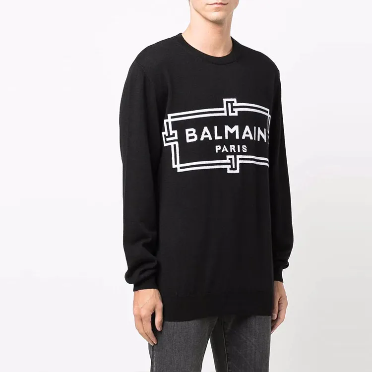 BALMAIN Sweaters Men Black-3