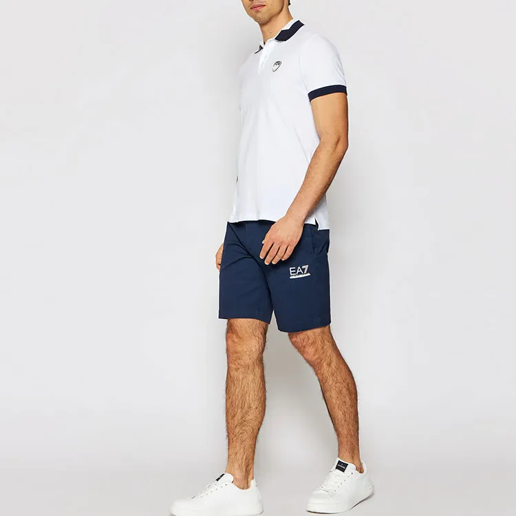 EMPORIO ARMANI EA7 Polo Shirt Men's White-3