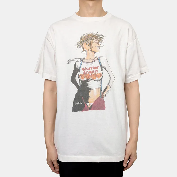 Saint Michael Punk Girl T shirt-1