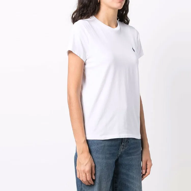 Polo Ralph Lauren Logo Embroidered Crewneck T Shirt-3