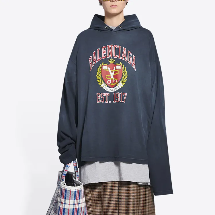 Balenciaga T-Shirts Women's Blue-3