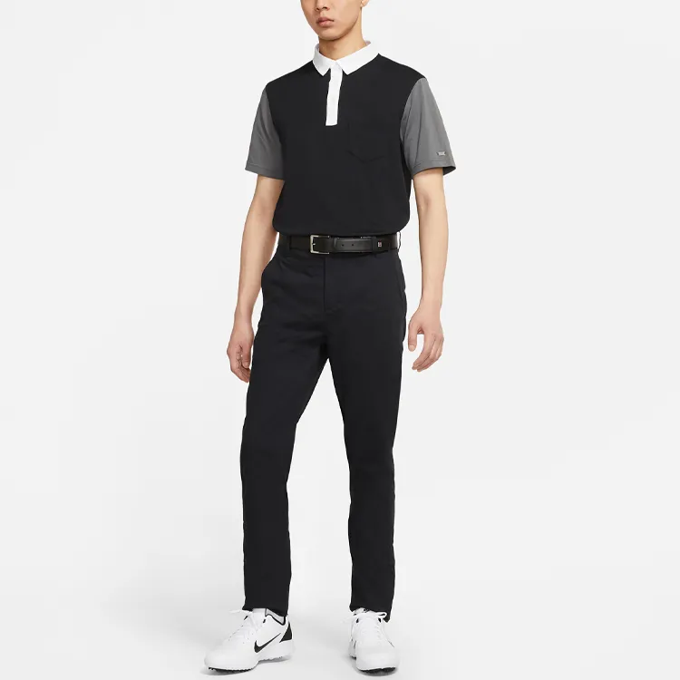 Nike Polo Shirts Men Black-2