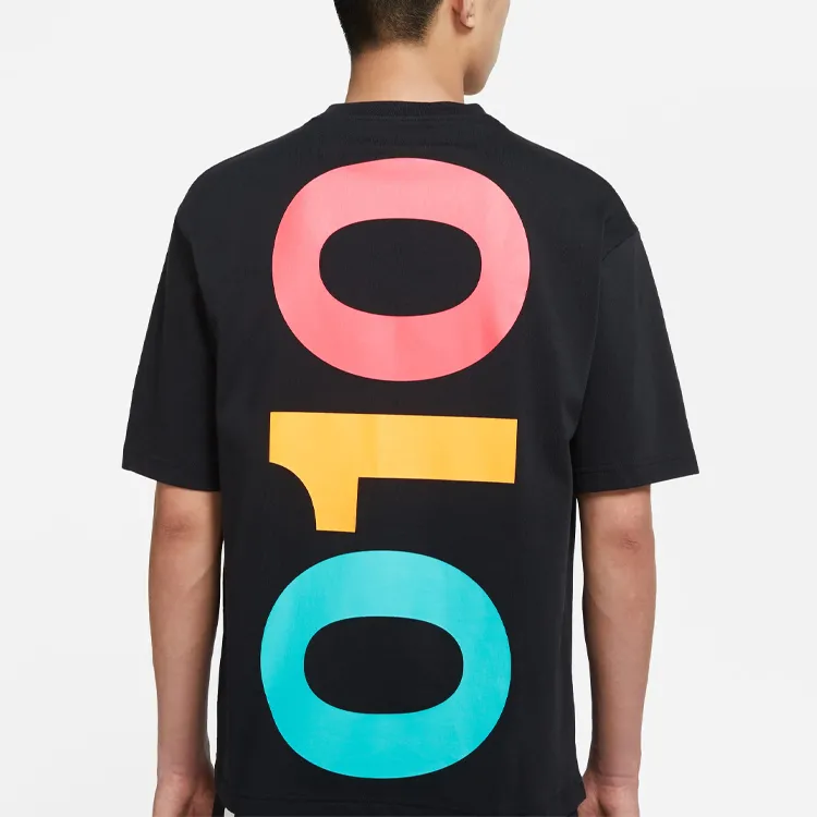 Jordan DONGDAN 1985 T Shirts Men Black-4