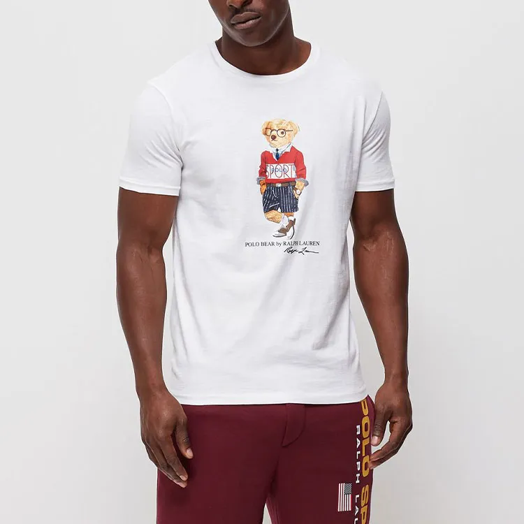 Polo Ralph Lauren T Shirts Men White-3