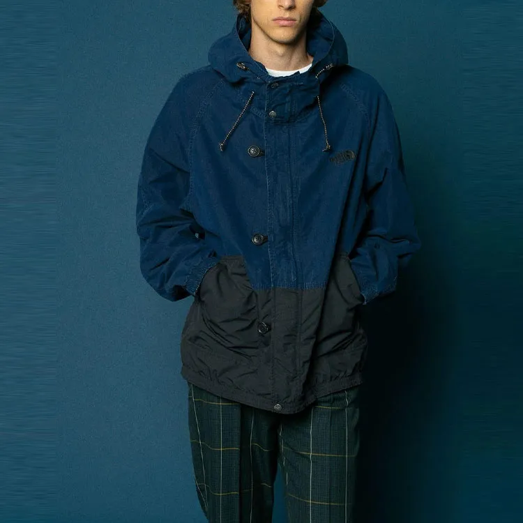 Monkey Time X THE NORTH FACE PURPLE LABEL Jackets Men Blue-5