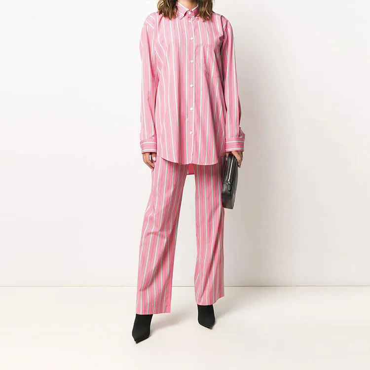 Balenciaga Casual Pants Women's Pink-3