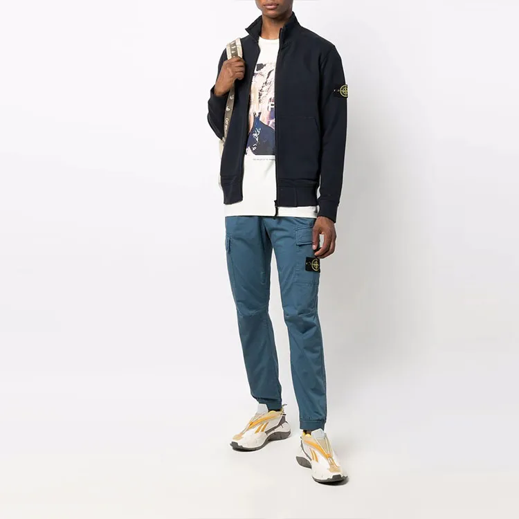 STONE ISLAND Jackets Men Navy Blue-2