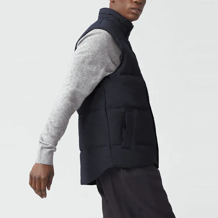 Canada Goose Vest Men's Dark Blue-4