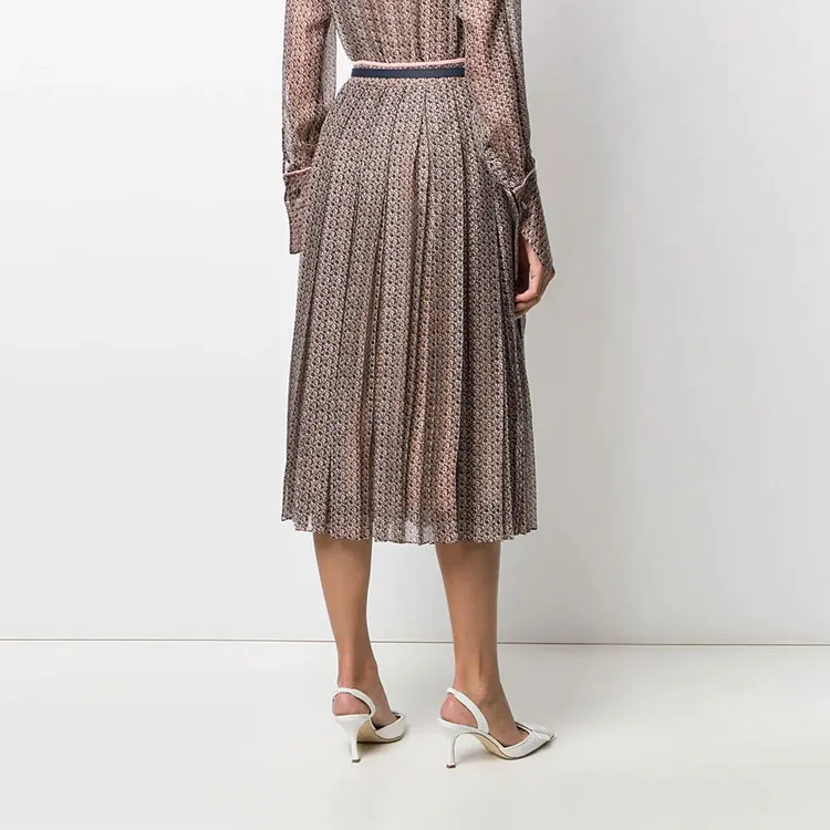 FENDI Casual Long Skirts Women's Umber-2