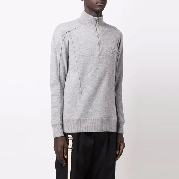 Y 3 Sweaters Men Gray-2
