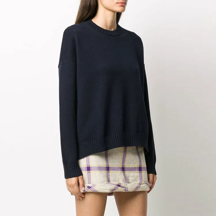 GANNI FW21 Sweater Women's Dark Blue-1