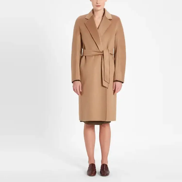 MaxMara Velvet feel Coat Women's Brown-1