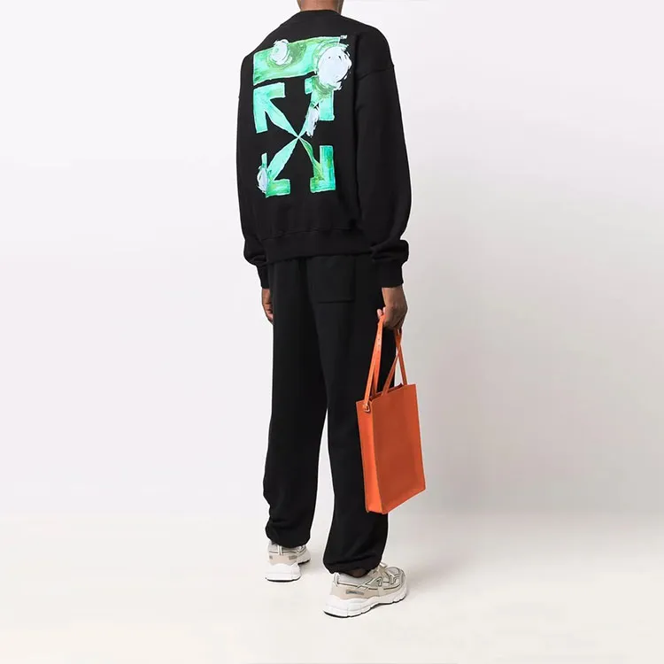 OFF WHITE FW21 Sweatshirts Men Black-2