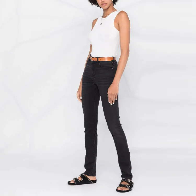 EMPORIO ARMANI Logo patch Skinny Trousers-2