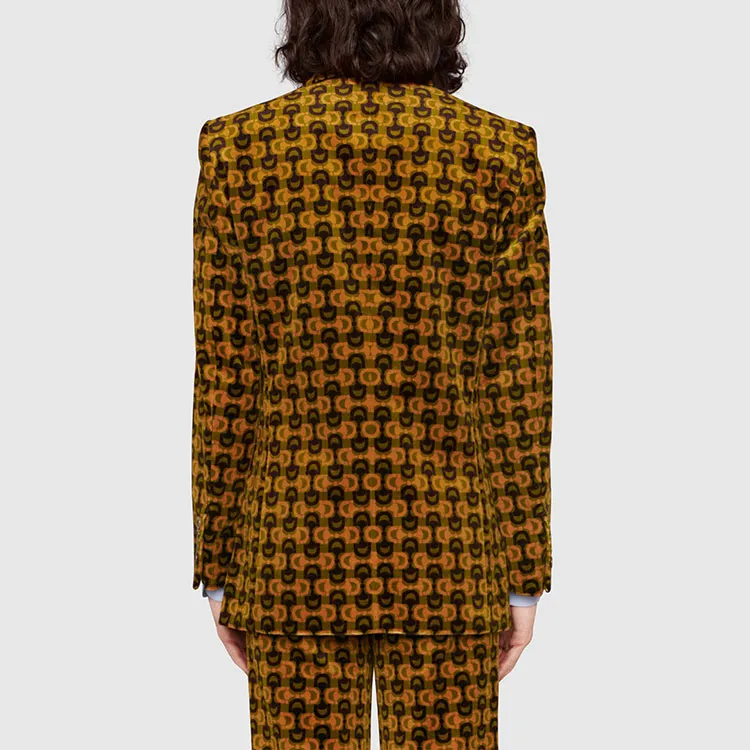 GUCCI Business Suits Men Ebony-4