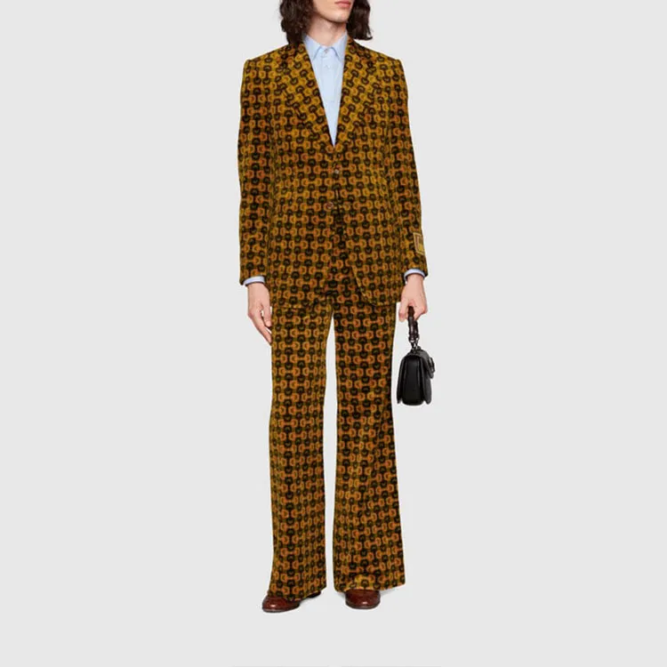 GUCCI Business Suits Men Ebony-2