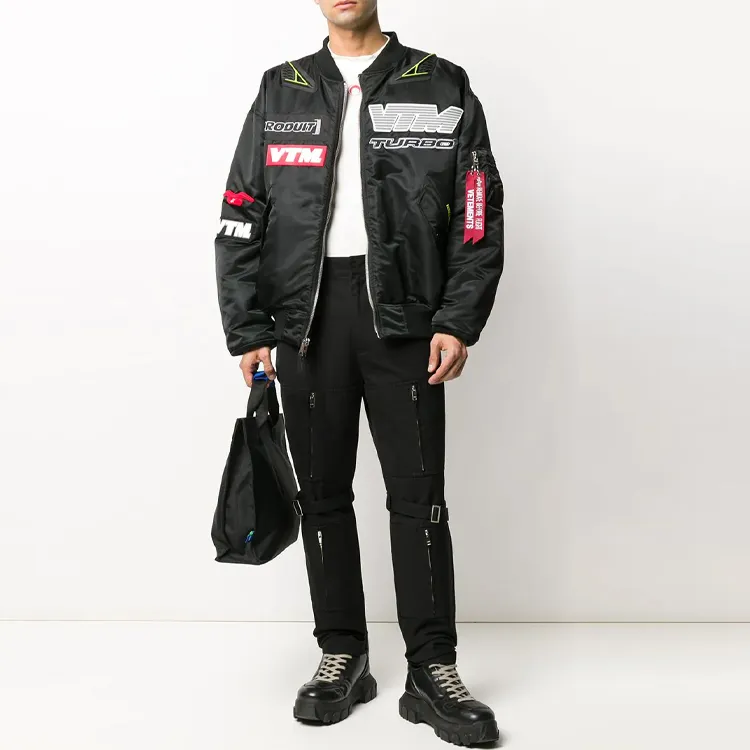AMBUSH Woven Bondage Zipper Pants-1
