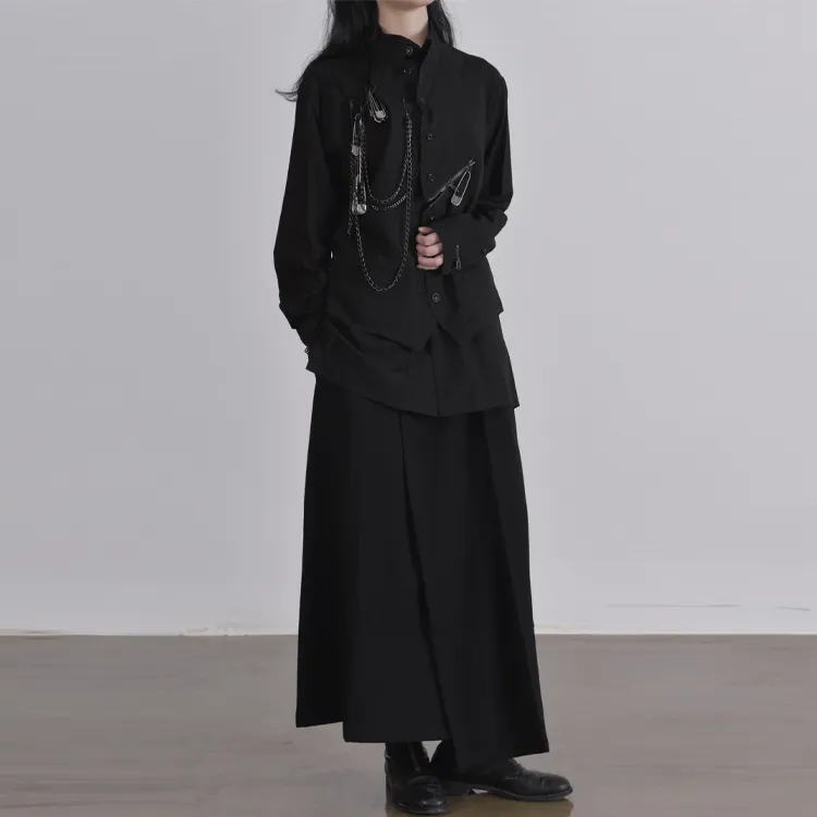 Yohji Yamamoto Shirts Women's Black-4
