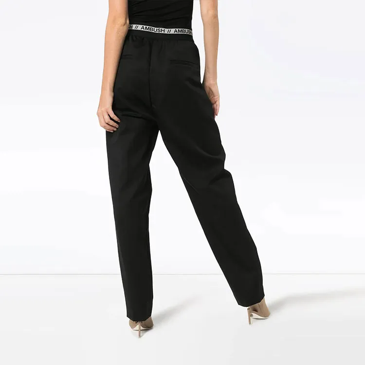 AMBUSH High waist Straight Leg Trousers-2