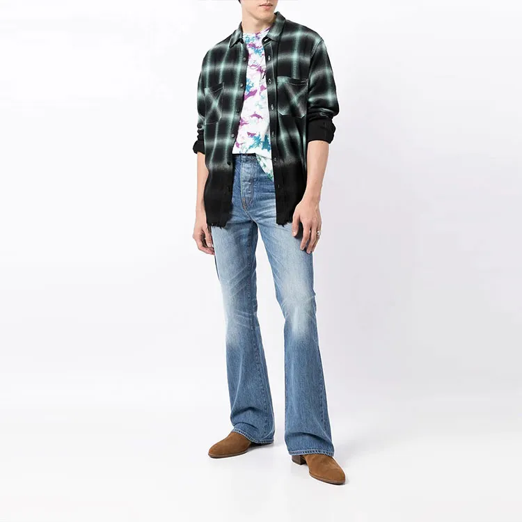 AMIRI Wide Leg Baggy Jeans-3