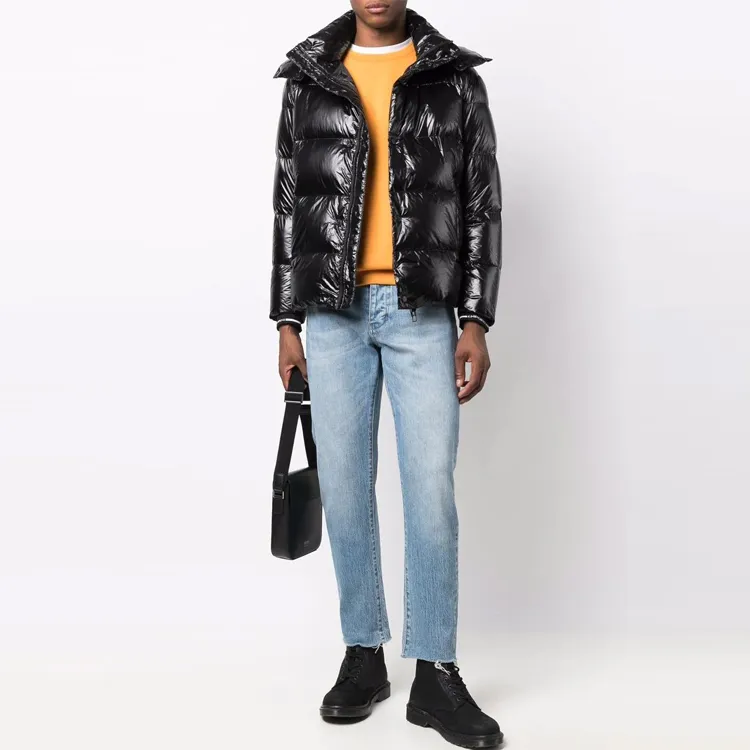 EMPORIO ARMANI Down Jacket Men's Black-3