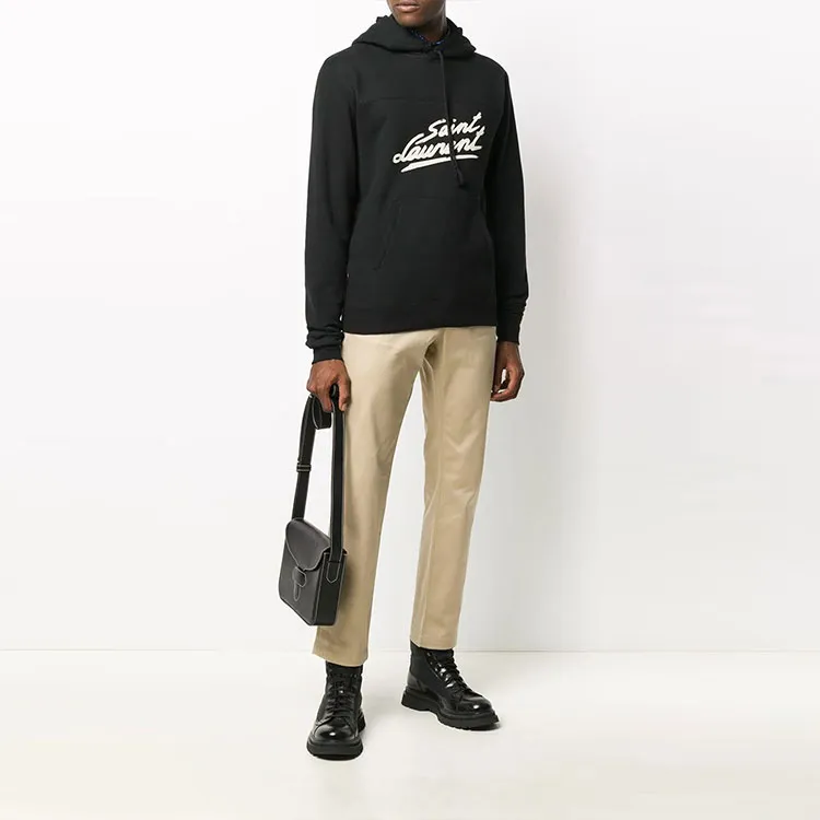 SAINT LAURENT Sweatshirts Men Black-1
