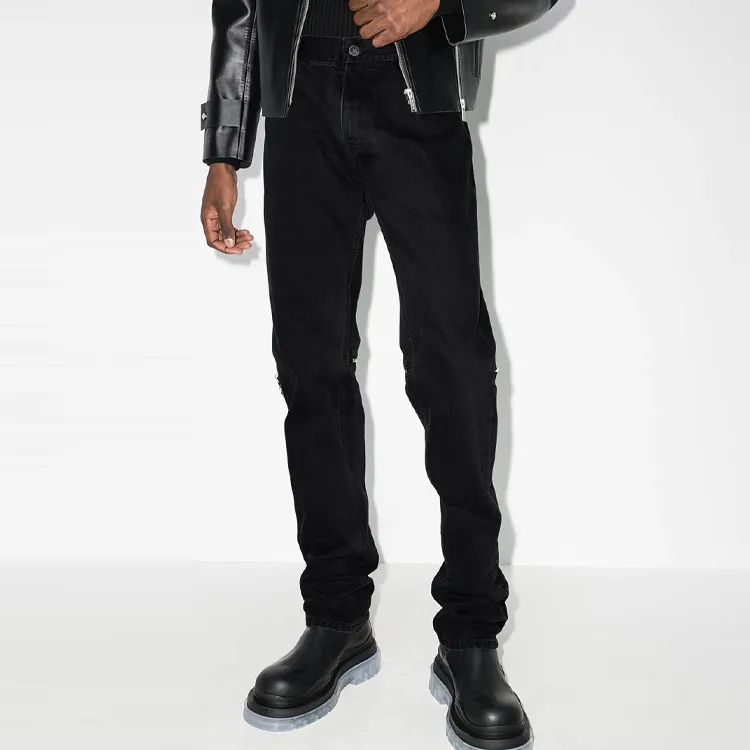 RAF SIMONS Jeans Men Black-1