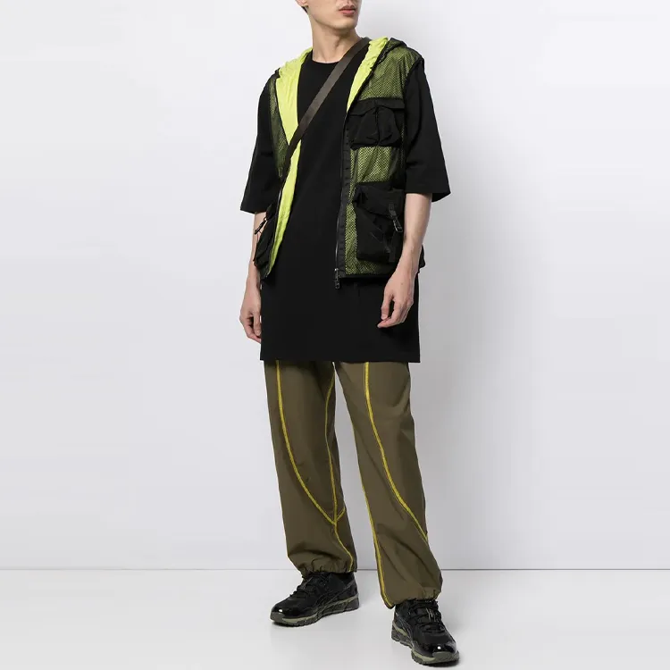 ARMANI EXCHANGE Vests Men Green-1