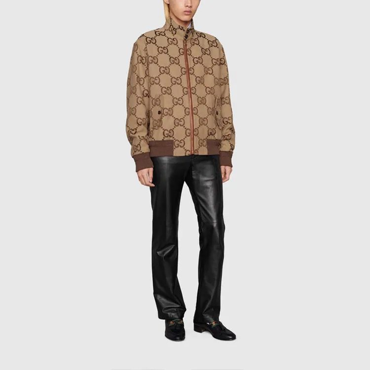 GUCCI Jumbo Gg Canvas Jacket-5